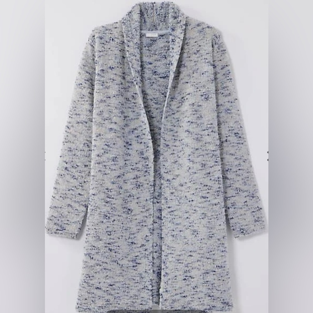 Pure‎ Jill Melange Space-Dyed Long Cardi NWT